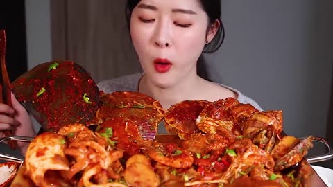 mukbang korean food #99