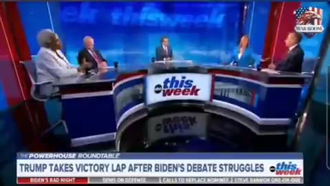 Biden is receiving harsh criticism from the panel on ABC