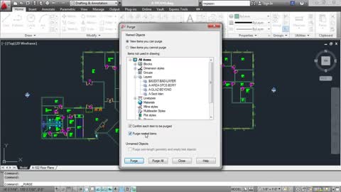 AutoCAD Drawing Repairing Method