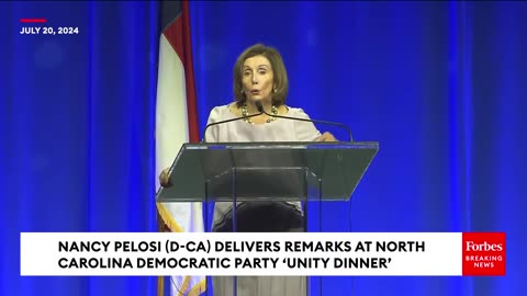 'It's About Greed': Nancy Pelosi Rails Against Project 2025's 'Nationalistic Populism'