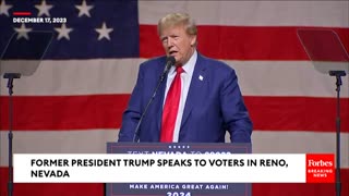 BREAKING: Trump Issues New Warning To Top Universities, Lambasts 'Leftists' At Rally In Reno, Nevada