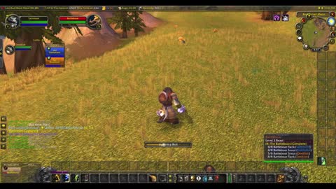 WoW Burning Crusade Shaman and Druid (wife) play as Cow people