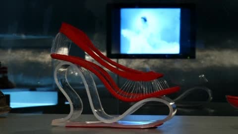 High heels are elevated to museum exhibition