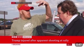 Eyewitness Describes Seeing Man With a Rifle on Roof at Trump Rally