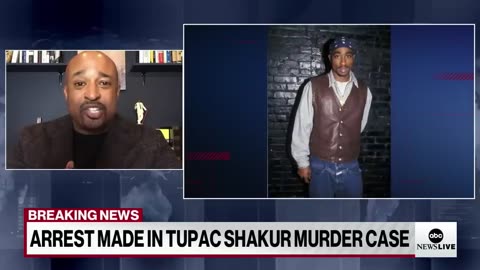 Arrest made in connection with the murder of Tupac Shakur