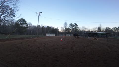 Part Time Cowboy with Cody....We're warmed up and ready to lope