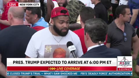 Trump Bronx Supporter ; Democrats About To Have A HARD TIME