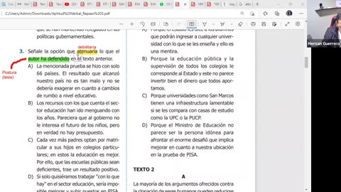 PAMER SEMESTRAL ESCOLAR 2022 | Semana 19 | RV