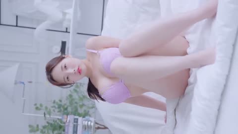 Beautiful Asian girl bikini underwear Lookbook Ai video #9