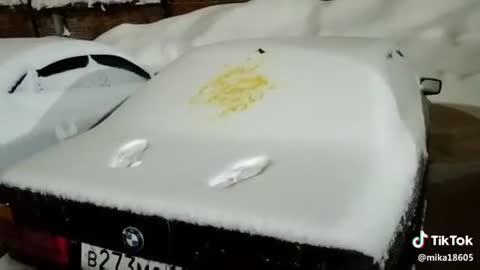 Best prank to make in snow!