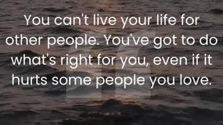 Explore the concept of making tough choices for personal growth and self-fulfillment