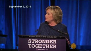 Hillary Clinton Stands By Calling Trump Supporters "Deplorable"