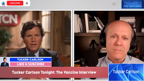 Tucker Carlson The Vaccine Interview March 7, 2024 (42:35)