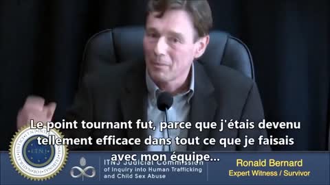 Ronald Bernard trafic humain temoignage