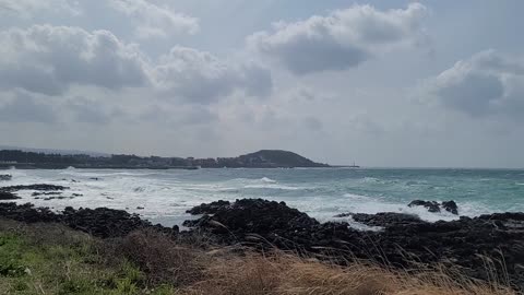 South Korea Jeju Island Seascape