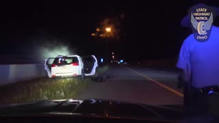 High Speed Pursuit Ends In Crash and Apprehension