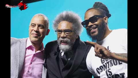 FreedomFest main stage - Larry Sharpe, Maj Toure, and Dr. Cornel West