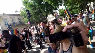 Bordeaux France Gay LGBTQIA+Pride GoPro 3.