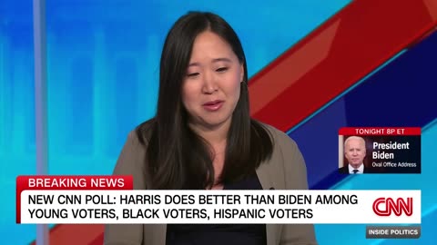 CNN Poll: Harris improves on Biden’s performance against Trump