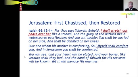 RE 265-2 Jerusalem = First Chastized, then Restored!