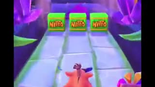 Oxide Pink Elephant Battle Run Gameplay - Crash Bandicoot: On The Run!