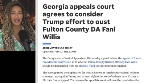 Bad News For Fani Willis! Appeal Board Rules In Trump's Favor in Georgia Case.m4v