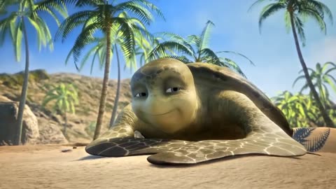Turtle Sammy Travels The Whole Ocean To Find His Lost Love | Sammy kids Disney Videos