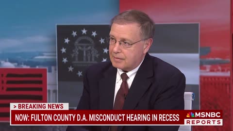 Chuck Rosenberg On MSNBC: Appropriate For Ms. Willis To Consider Removing Herself From This Case Now