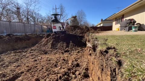 Time Lapse Rectangle Inground Pool Kit Construction From Pool Warehouse - Great job Block Family!