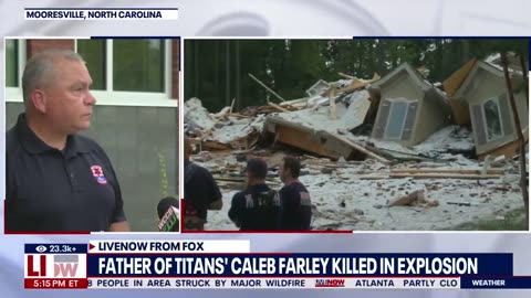 Father of Tennessee Titans player Caleb Farley killed in N.C. house explosion