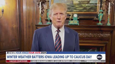 ABC News Shocked Trump Is Dominating In Iowa | We've Never Seen Anything Like It