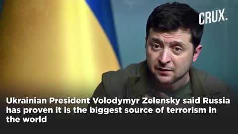 Ukraine Claims 105 Russian Troops Killed In Kherson, Zelensky Says "Russia Biggest Source Of Terror”