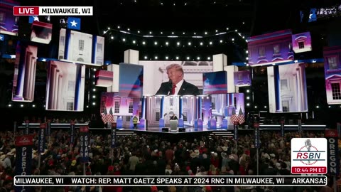 President Trump Describes the Assassination Attempt on his Life at the RNC on 7/18/24