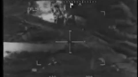 Close combat air support footage