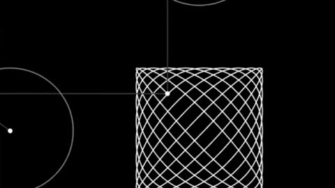 _Lissajous Curve_ _ #math #satisfying #luminary #geometry #art #violin