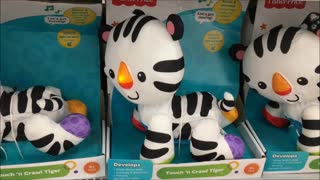 Touch n Crawl Tiger Toy