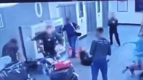 The vile attack against the Police at Manchester airport