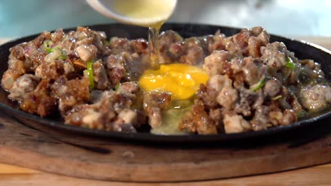 Crispy ''SISIG'' Pork Dish