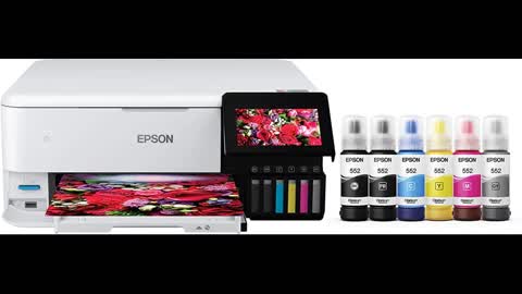 Review: Epson EcoTank Photo ET-8550 Wireless Wide-Format Color All-in-One Supertank Printer wit...