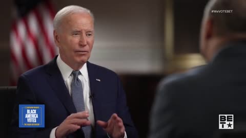Biden claims he's losing support among black voters because he can't "go through the projects"