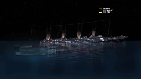 How titanic sank