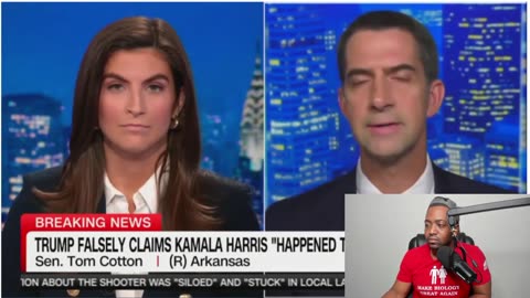 Republican REFUSES To BEND THE KNEE To CNN Host Crying About Trump Questioning Kamala's Blackness!