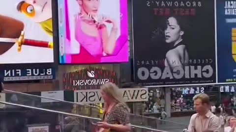 Times Square at night