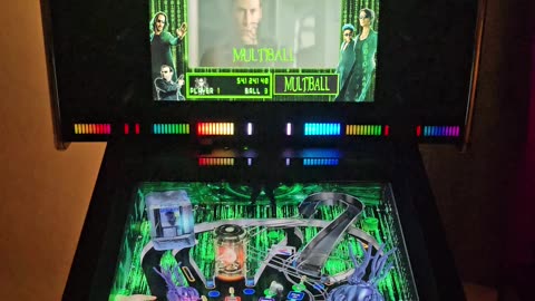 The Matrix Visual pinball / vpx 4k game play
