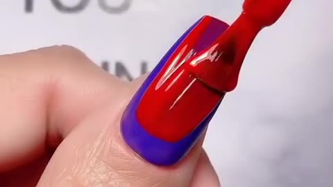 Amazing nail polish idea#short