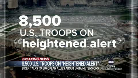 Biden sends over 5,000 more troops to Eastern European allies