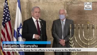 Netanyahu thanks Trump for his efforts to bring peace to the Middle East
