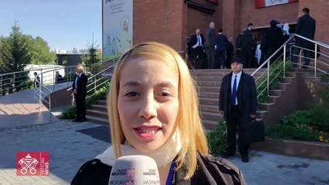 Day 3 in Kazakhstan - Before the Pope's meeting with clergy in Nur-Sultan