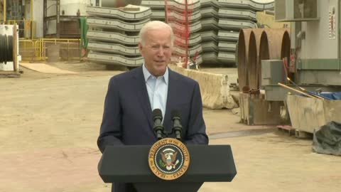 Biden: “A lot of people are hurting these days. Today’s report shows though some progress.”