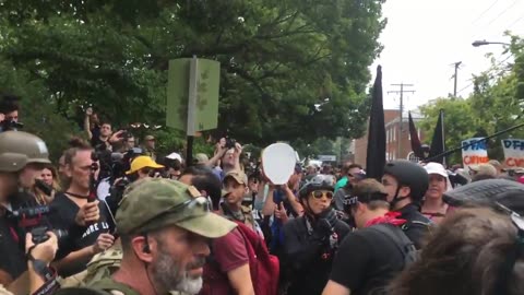 Aug 12 2017 Charlottesville 1.4 Antifa 'We will replace you'